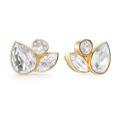 Katia Drop Mix Carrier Earrings Gold Plated