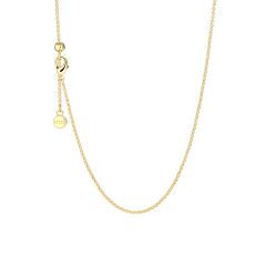 Adjustable 45CM Necklace Chain Gold Plated