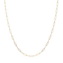 Link Carrier Necklace Rose Gold Plated